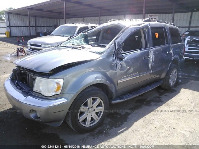 1A8HX58P37F572998 - 2007 CHRYSLER ASPEN LIMITED ნაცრისფერი ფოტო 2