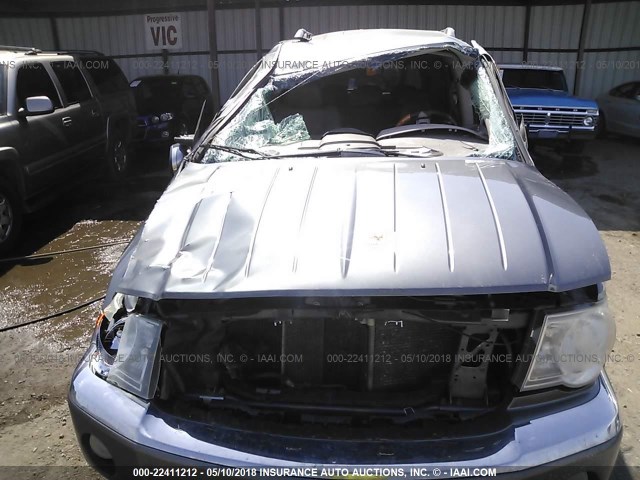 1A8HX58P37F572998 - 2007 CHRYSLER ASPEN LIMITED ნაცრისფერი ფოტო 6