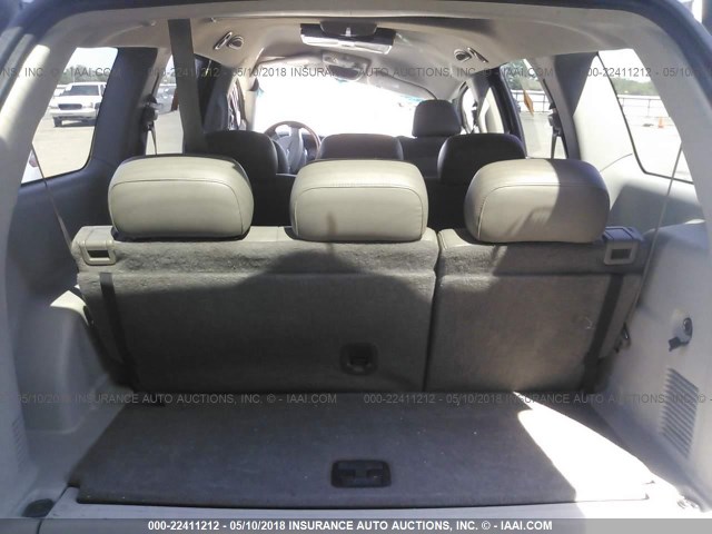 1A8HX58P37F572998 - 2007 CHRYSLER ASPEN LIMITED ნაცრისფერი ფოტო 8