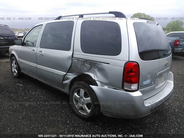 1GNDV33187D210462 - 2007 CHEVROLET UPLANDER LT SILVER photo 3