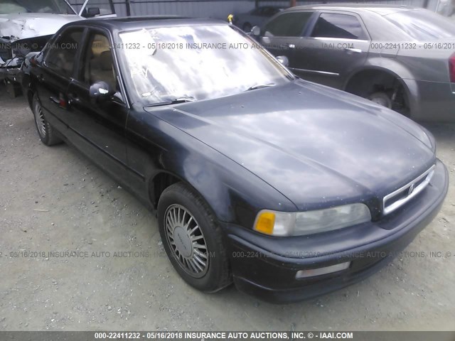 JH4KA7676MC014880 - 1991 ACURA LEGEND LS BLACK photo 6