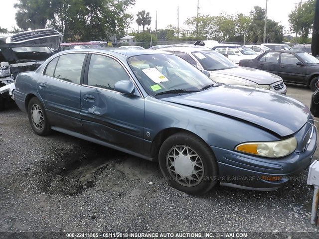 1G4HR54K12U126702 - 2002 BUICK LESABRE LIMITED TEAL photo 1