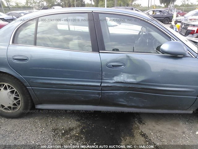 1G4HR54K12U126702 - 2002 BUICK LESABRE LIMITED TEAL photo 6