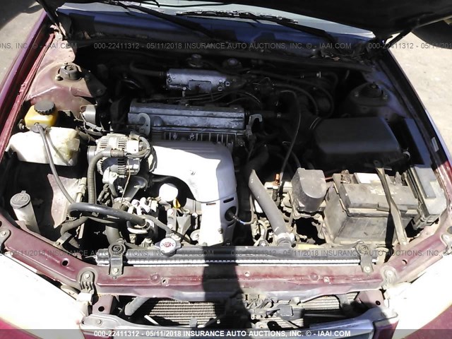 JT2BG22K210554309 - 2001 TOYOTA CAMRY CE/LE/XLE 勃艮第红 照片 10