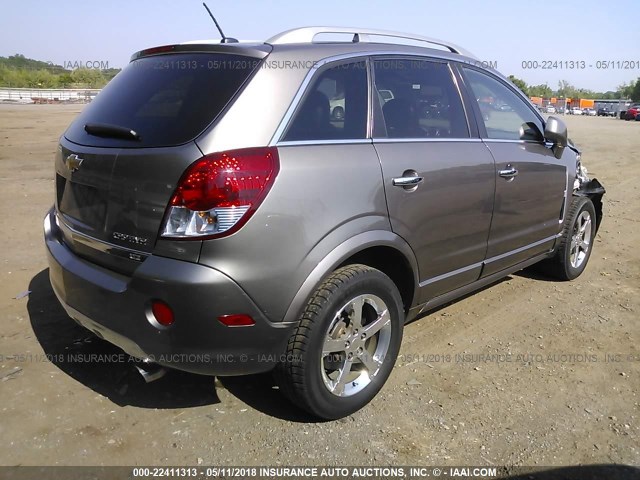 3GNFL4E5XCS586076 - 2012 CHEVROLET CAPTIVA SPORT/LTZ GRAY photo 4