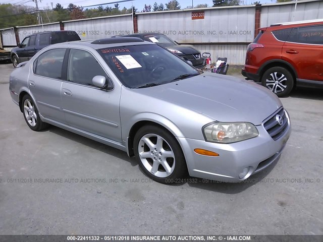 JN1DA31D93T523590 - 2003 NISSAN MAXIMA GLE/GXE/SE GRAY photo 1