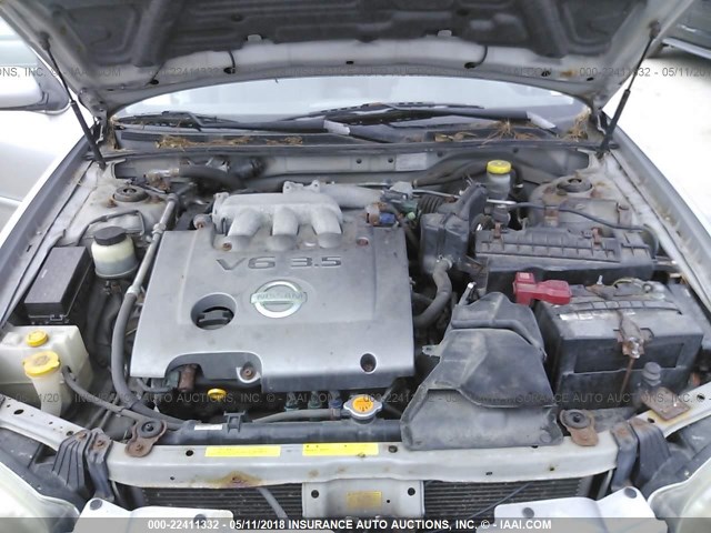 JN1DA31D93T523590 - 2003 NISSAN MAXIMA GLE/GXE/SE GRAY photo 10