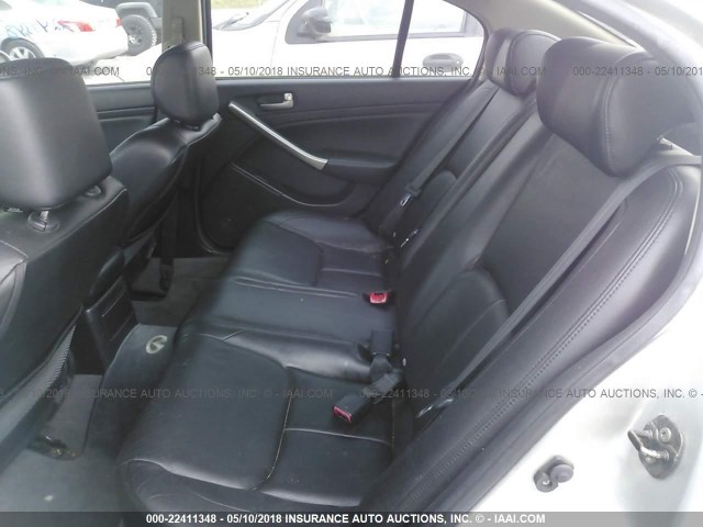 JNKCV51E73M332180 - 2003 INFINITI G35 SILVER photo 8