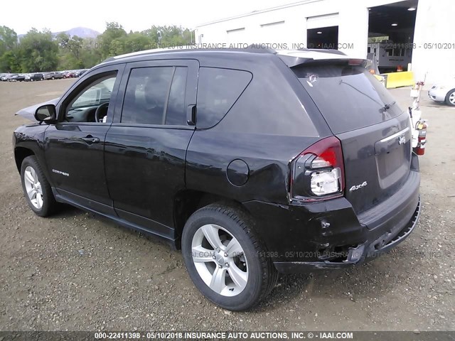 1C4NJDEB9GD758328 - 2016 JEEP COMPASS LATITUDE 黑色 照片 3