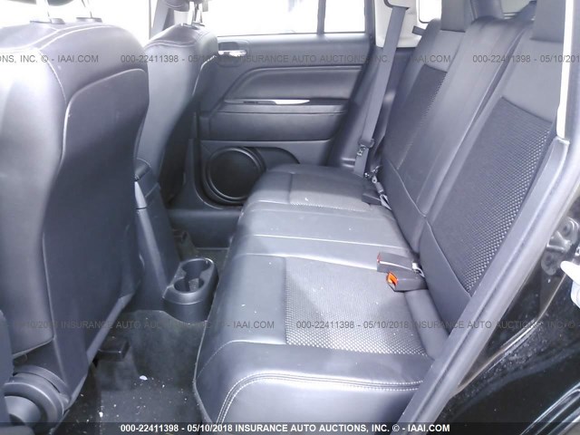 1C4NJDEB9GD758328 - 2016 JEEP COMPASS LATITUDE 黑色 照片 8