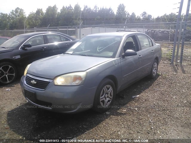 1G1ZS58F17F262679 - 2007 CHEVROLET MALIBU LS 蓝色 照片 2