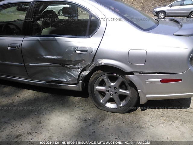 JN1DA31A33T416475 - 2003 NISSAN MAXIMA GLE/SE SILVER photo 6