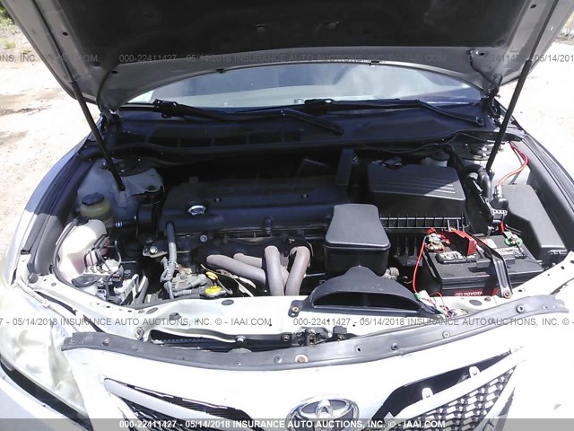 4T1BE46KX7U683723 - 2007 TOYOTA CAMRY NEW GENERAT CE/LE/XLE/SE SILVER photo 10