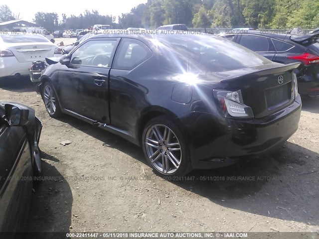 JTKJF5C71B3010930 - 2011 TOYOTA SCION TC 黑色 照片 3