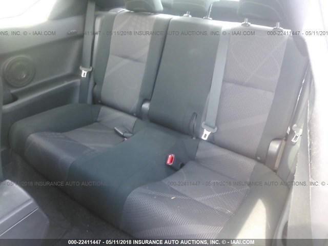 JTKJF5C71B3010930 - 2011 TOYOTA SCION TC 黑色 照片 8