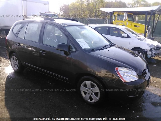 KNAFG529997275818 - 2009 KIA RONDO LX/EX BROWN photo 1