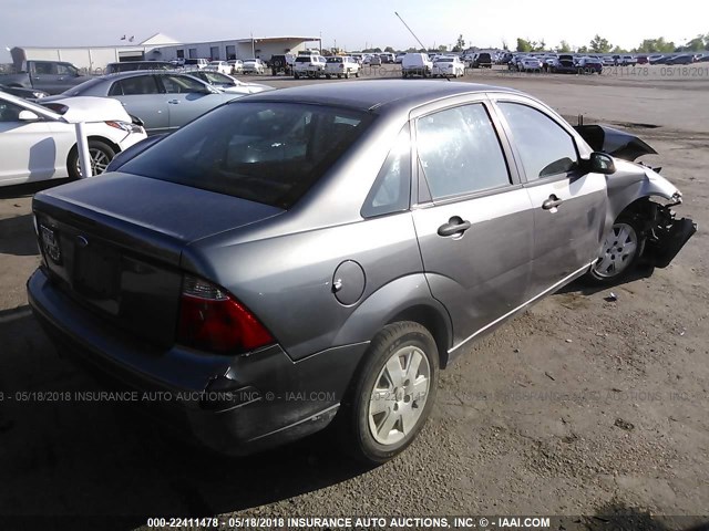 1FAFP34N87W157866 - 2007 FORD FOCUS ZX4/S/SE/SES 灰色 照片 4