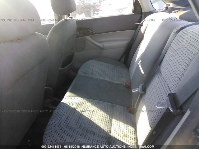 1FAFP34N87W157866 - 2007 FORD FOCUS ZX4/S/SE/SES GRAY photo 8