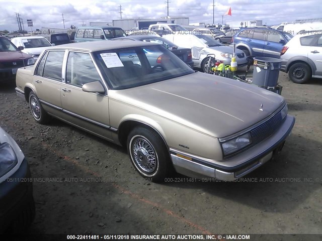 1G4HR5439HH516148 - 1987 BUICK LESABRE LIMITED GOLD photo 1