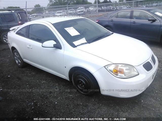 1G2AS18H697100336 - 2009 PONTIAC G5 WHITE photo 1