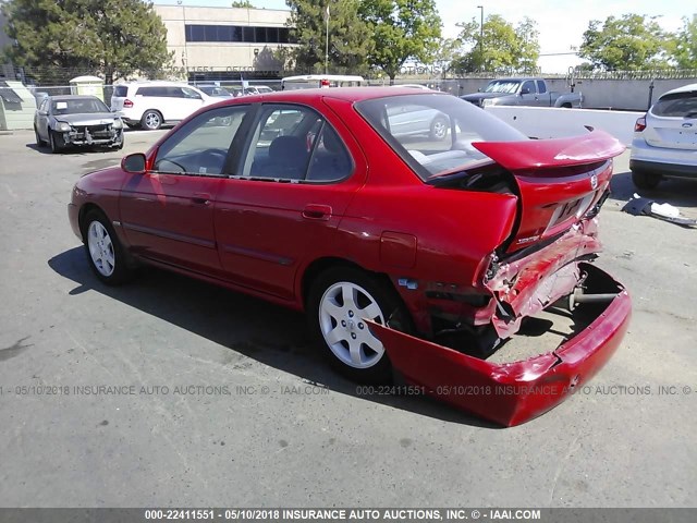 3N1CB51D56L459948 - 2006 NISSAN SENTRA 1.8/1.8S RED photo 3