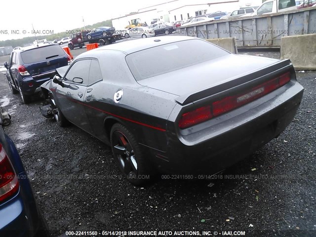 2C3CDYBT2EH101751 - 2014 DODGE CHALLENGER R/T GRAY photo 3