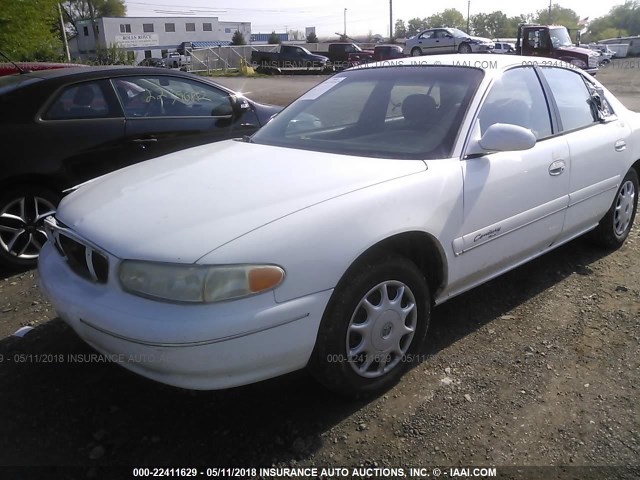 2G4WS52J7Y1179138 - 2000 BUICK CENTURY CUSTOM WHITE photo 2