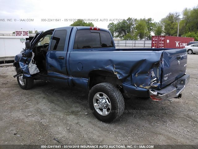 3D7KS28D15G780444 - 2005 DODGE RAM 2500 ST/SLT 蓝色 照片 3