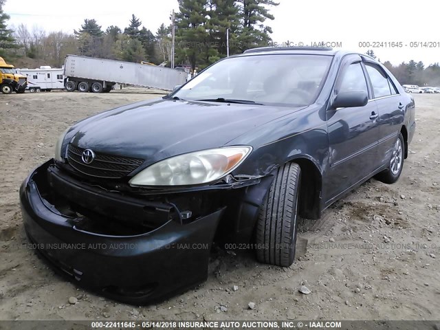 4T1BE30K83U672474 - 2003 TOYOTA CAMRY LE/XLE/SE მწვანე ფოტო 2