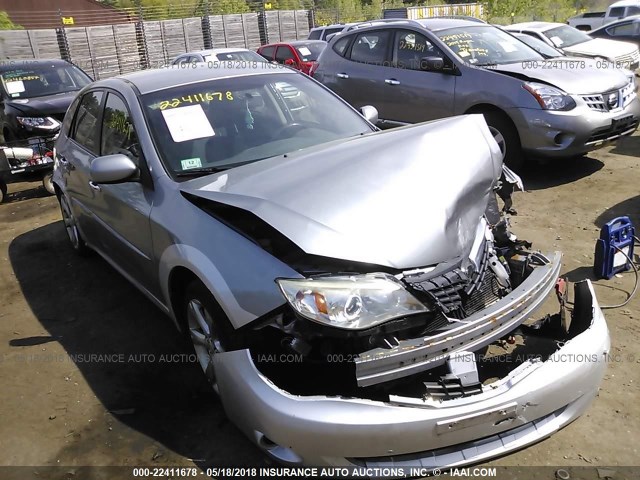 JF1GH63629G802246 - 2009 SUBARU IMPREZA OUTBACK SPORT SILVER photo 1