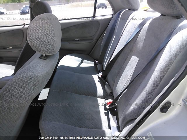 1NXBR12E1YZ407919 - 2000 TOYOTA COROLLA VE/CE/LE 银色 照片 8