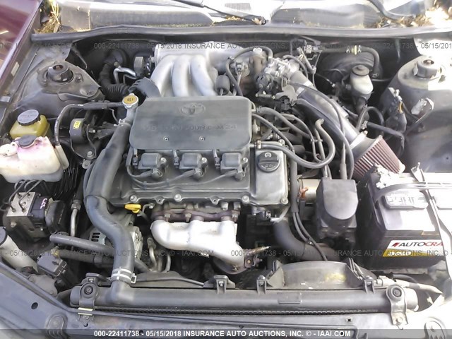 4T1BF22K2VU036091 - 1997 TOYOTA CAMRY CE/LE/XLE 红色 照片 10