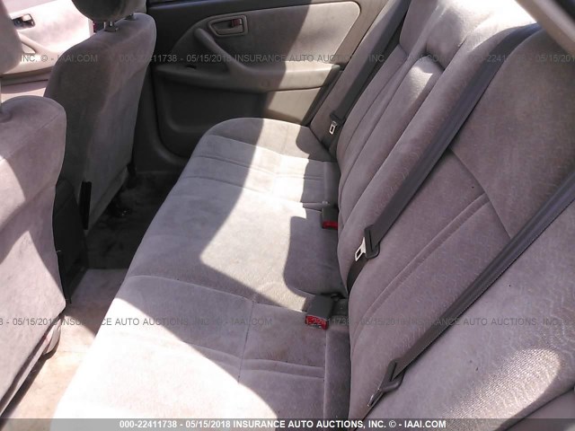 4T1BF22K2VU036091 - 1997 TOYOTA CAMRY CE/LE/XLE RED photo 8