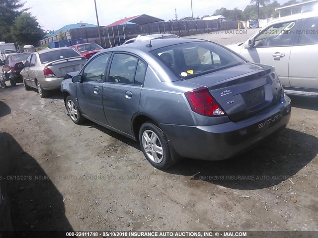 1G8AJ55F67Z196599 - 2007 SATURN ION LEVEL 2 GRAY photo 3