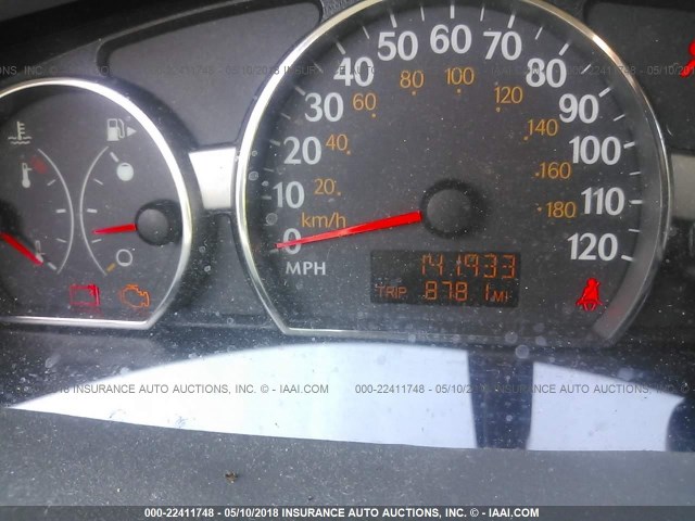 1G8AJ55F67Z196599 - 2007 SATURN ION LEVEL 2 GRAY photo 7