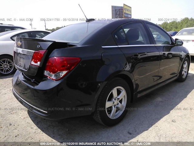 1G1PE5SB6G7138860 - 2016 CHEVROLET CRUZE LIMITED LT BLACK photo 4