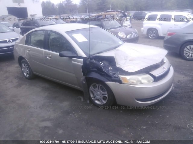 1G8AJ52FX4Z121923 - 2004 SATURN ION LEVEL 2 GOLD photo 1