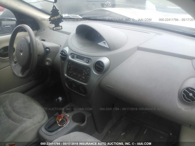 1G8AJ52FX4Z121923 - 2004 SATURN ION LEVEL 2 GOLD photo 5