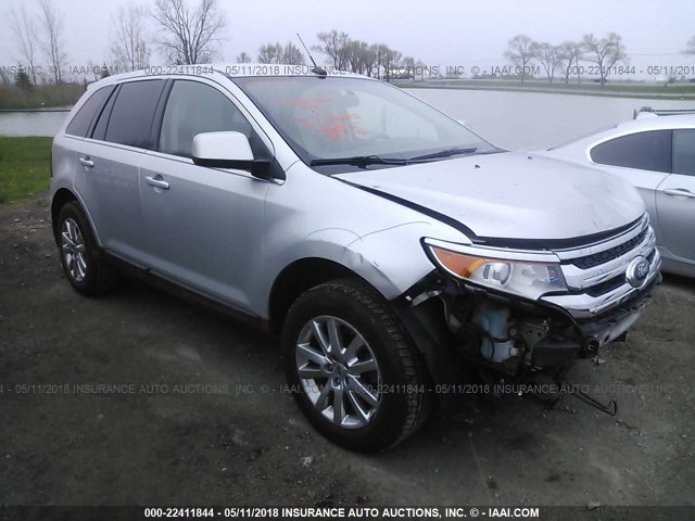 2FMDK4KCXBBA08839 - 2011 FORD EDGE LIMITED SILVER photo 1