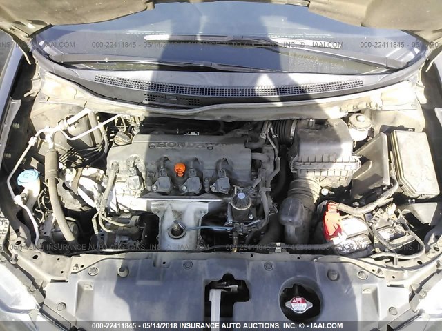 2HGFB2F97DH550806 - 2013 HONDA CIVIC EXL BLACK photo 10