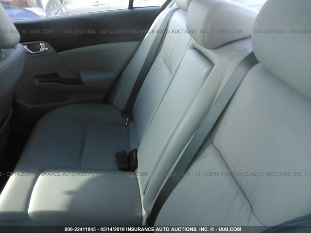 2HGFB2F97DH550806 - 2013 HONDA CIVIC EXL BLACK photo 8