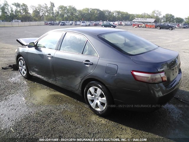 4T1BE46K17U017186 - 2007 TOYOTA CAMRY NEW GENERAT CE/LE/XLE/SE GRAY photo 3