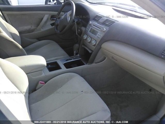 4T1BE46K17U017186 - 2007 TOYOTA CAMRY NEW GENERAT CE/LE/XLE/SE GRAY photo 5