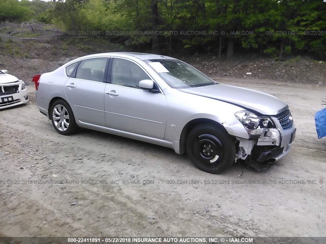 JNKAY01F26M252980 - 2006 INFINITI M35 SPORT SILVER photo 1