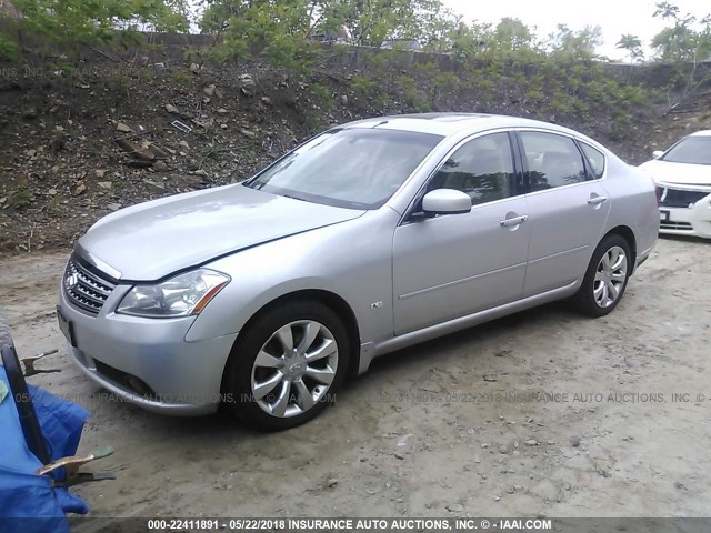 JNKAY01F26M252980 - 2006 INFINITI M35 SPORT SILVER photo 2