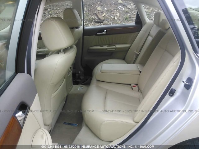 JNKAY01F26M252980 - 2006 INFINITI M35 SPORT SILVER photo 8