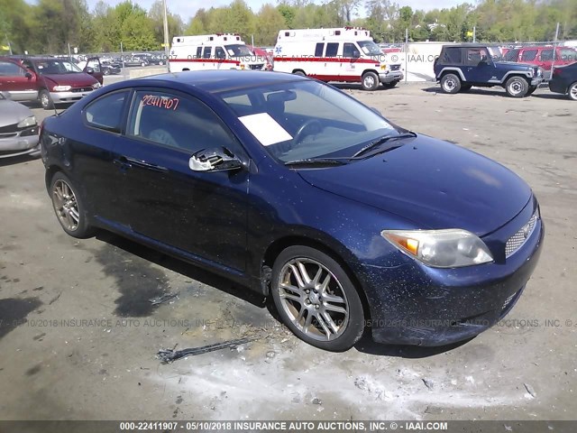 JTKDE177460070503 - 2006 TOYOTA SCION TC 深蓝色 照片 1