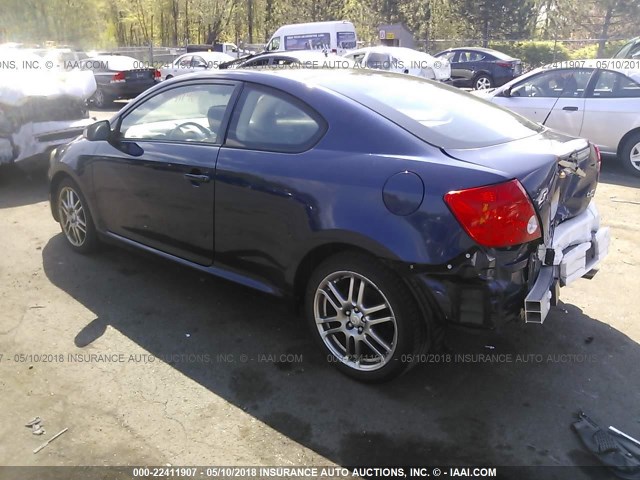 JTKDE177460070503 - 2006 TOYOTA SCION TC 深蓝色 照片 3