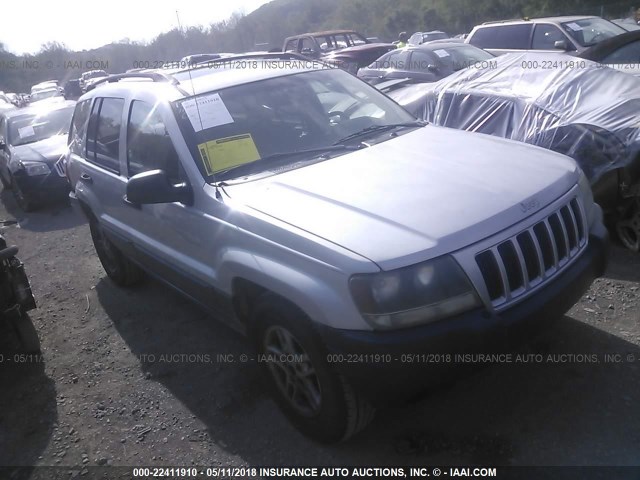 1J4GW48SX4C414816 - 2004 JEEP GRAND CHEROKEE LAREDO/COLUMBIA/FREEDOM SILVER photo 1