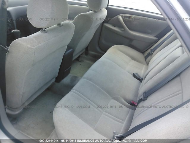4T1BG22K01U049901 - 2001 TOYOTA CAMRY CE/LE/XLE SILVER photo 8
